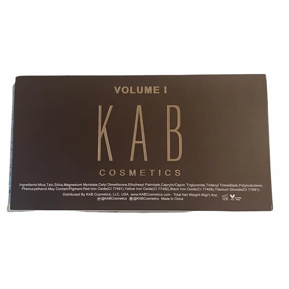 KAB COSMETICS Matte Contour Palette NEW